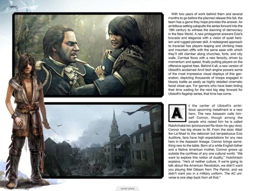 Assassin's Creed III - Недосканы из "Game Informer"